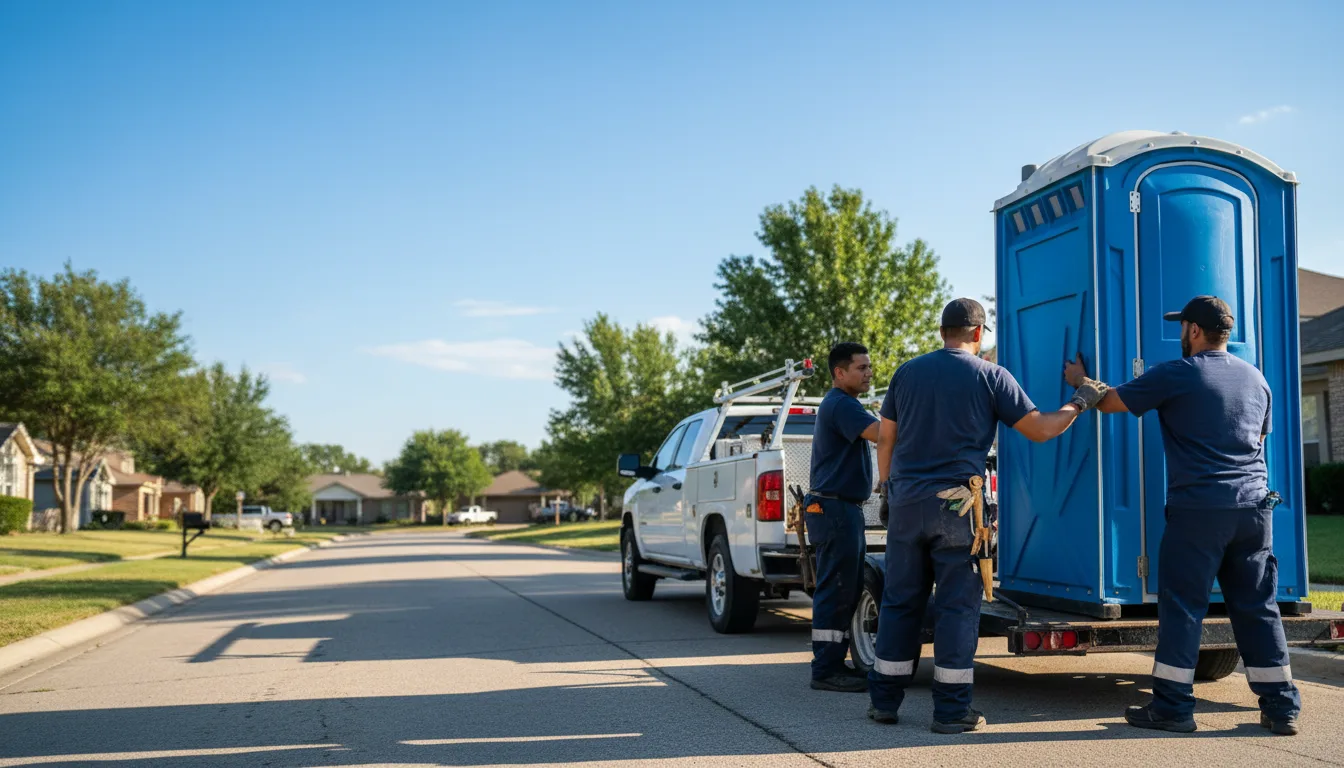 Portable Toilet Rental in Leander, TX near me